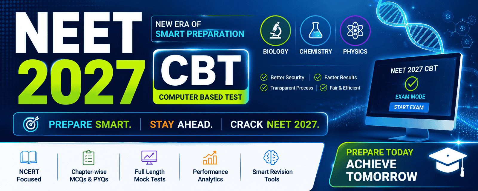 NEET 2027 CBT Prepare Smart