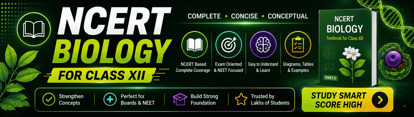 NCERT Biology for Class XII