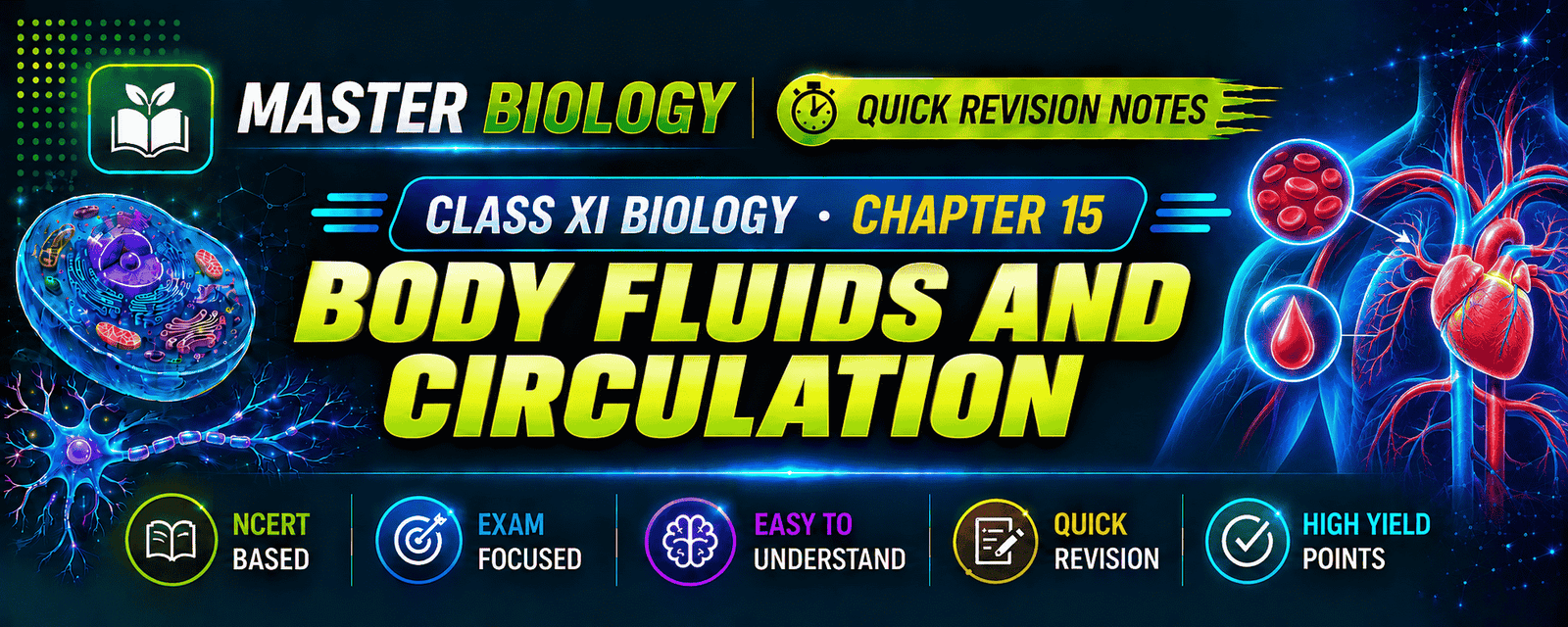 Body Fluids and Circulation