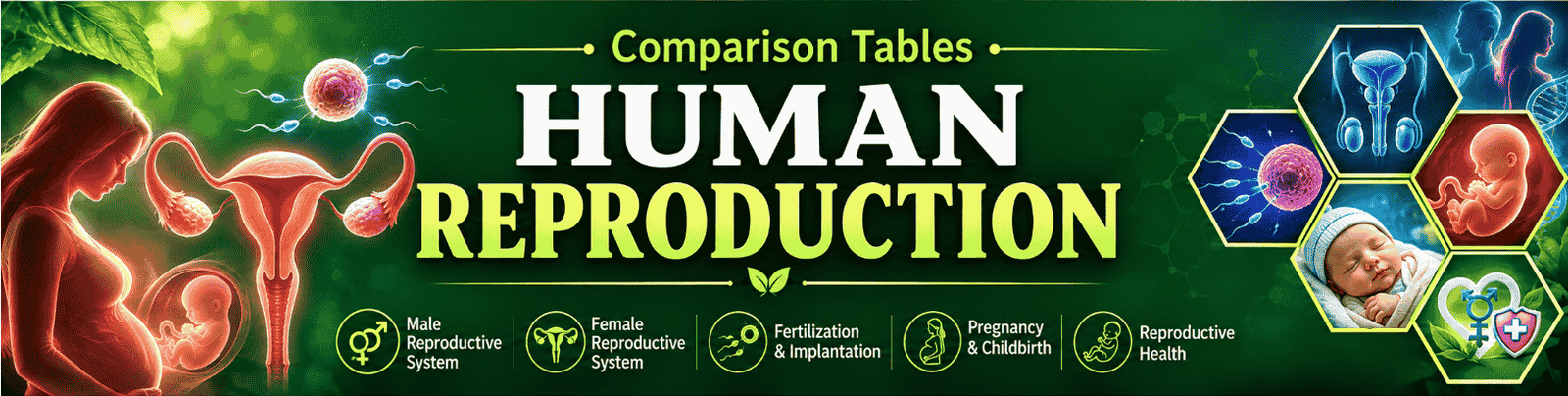 Human Reproduction comparison tables