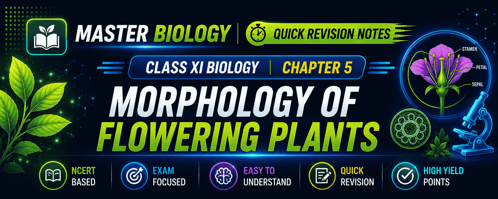 Morphology of Flowering Plants